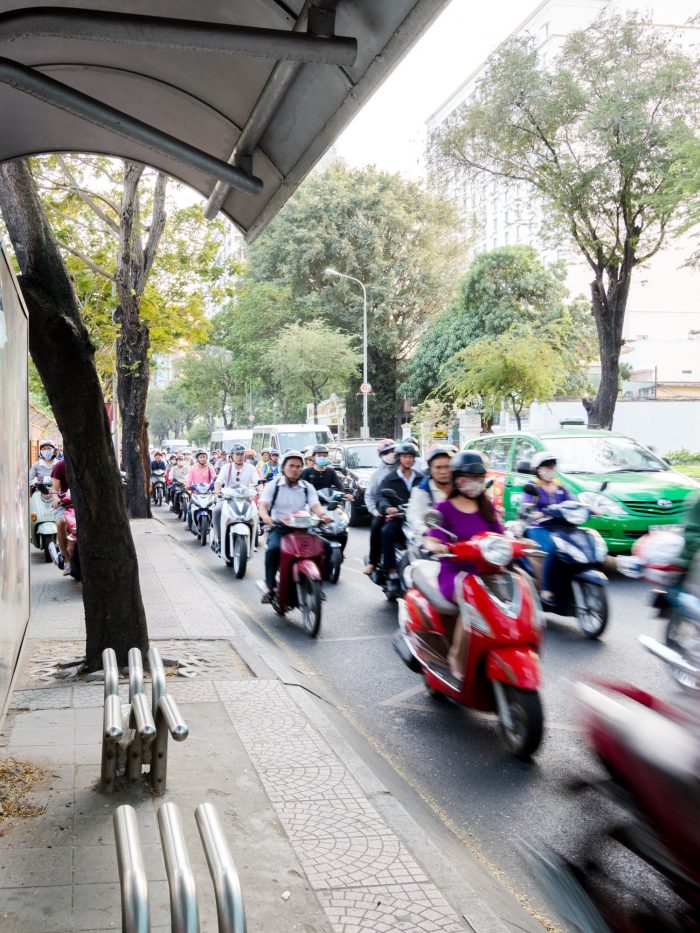 Speeding through Saigon