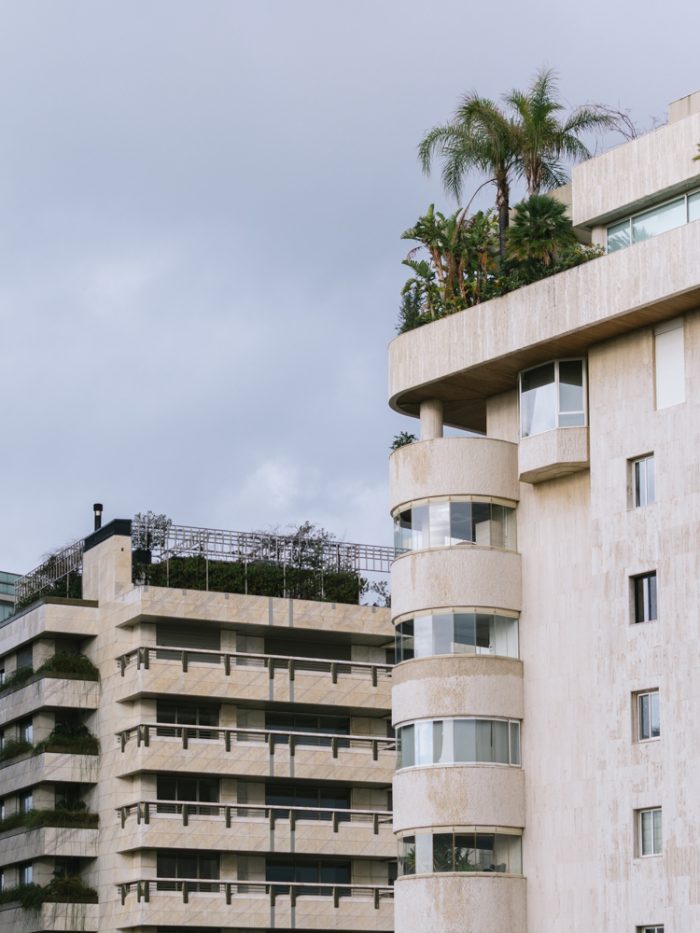 A photograph of a collection of buildings in Beirut.