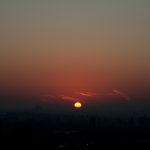 Start of the sunrise