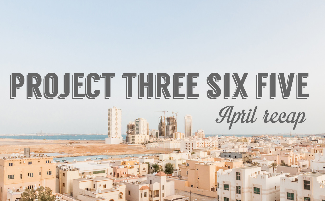 Project 365: April